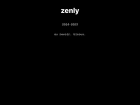 'zen.ly' screenshot