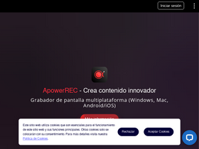 'apowersoft.es' screenshot