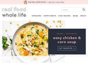 'realfoodwholelife.com' screenshot