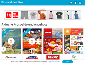 'prospektmaschine.de' screenshot