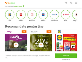 'kimbino.ro' screenshot