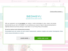 'sedagyl.com' screenshot