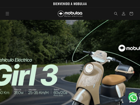 mobulaa-colombia.com homepage screenshot