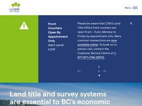 'ltsa.ca' screenshot