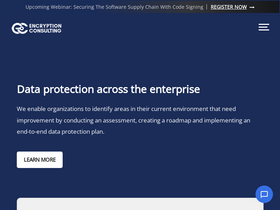 'encryptionconsulting.com' screenshot