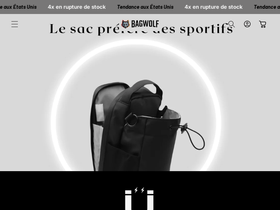 bagwolf.com homepage screenshot