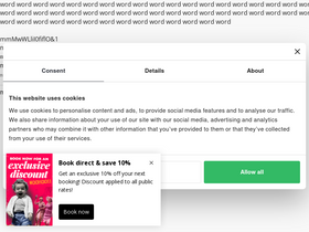 'clinkhostels.com' screenshot