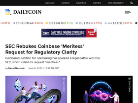 'dailycoin.com' screenshot