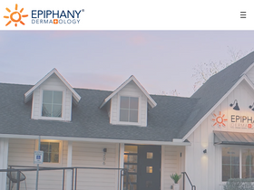 'epiphanydermatology.com' screenshot