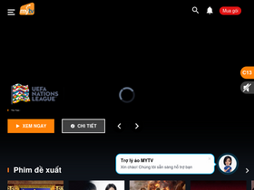 'mytv.com.vn' screenshot