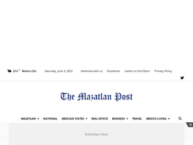 'themazatlanpost.com' screenshot