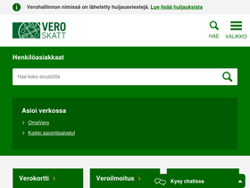 'vero.fi' screenshot