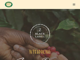 'zarraffas.com' screenshot