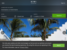 'kiwicollection.com' screenshot