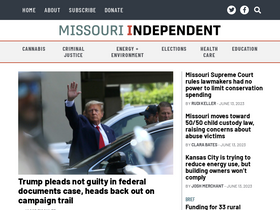 'missouriindependent.com' screenshot