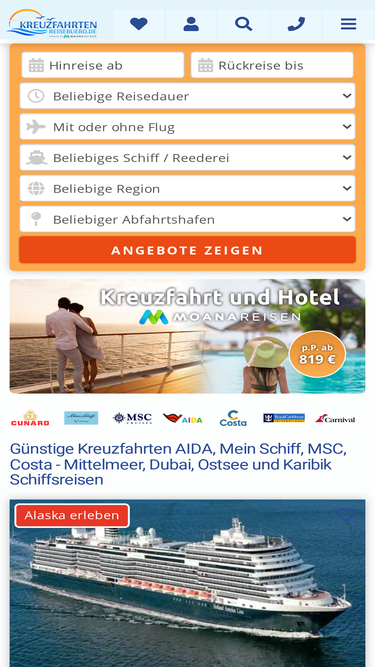 Kreuzfahrten Reisebuerode Analytics Market Share Stats