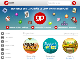 'gamespassport.com' screenshot