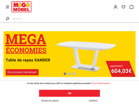 'megasb.fr' screenshot