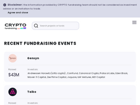 'crypto-fundraising.info' screenshot