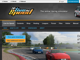 'lfs.net' screenshot