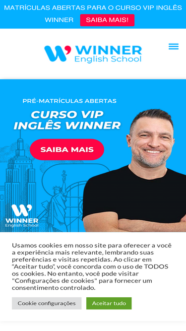 Curso VIP Inglês Winner 3.0