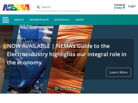 'nema.org' screenshot