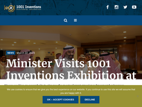 '1001inventions.com' screenshot
