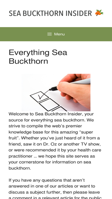 seabuckthorninsider.com
