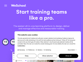 'weschool.com' screenshot