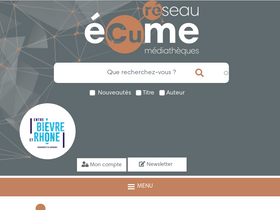 'reseau-ecume.fr' screenshot