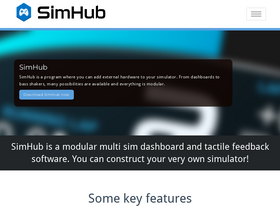 'simhubdash.com' screenshot