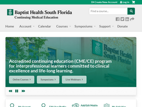 cmeonline.baptisthealth.net