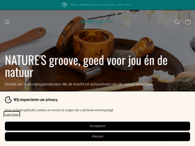 naturesgroove.shop homepage screenshot