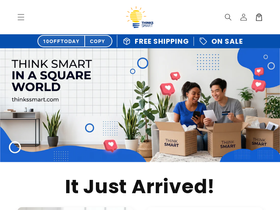 thinkssmart.com homepage screenshot