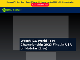 'streamingrant.com' screenshot