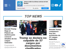 'notibomba.com' screenshot