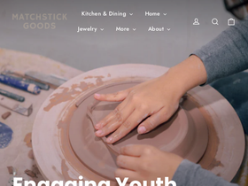 matchstickgoods.com homepage screenshot