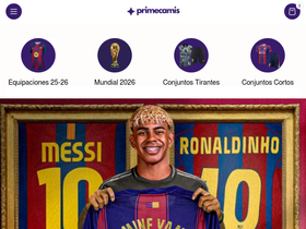 primecamis.com homepage screenshot