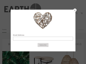earthdesigns.co.za homepage screenshot