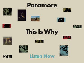 'paramore.net' screenshot