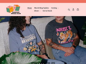 bangtansocialclub.com homepage screenshot