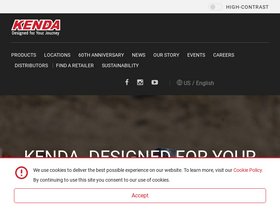 'kendatire.com' screenshot