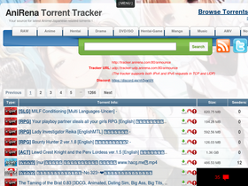 'anirena.com' screenshot