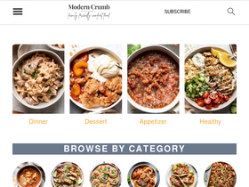 'moderncrumb.com' screenshot