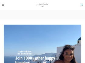 'wheretianatravels.com' screenshot