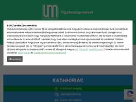 'ugyismegveszel.hu' screenshot