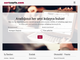 'serisayfa.co' screenshot