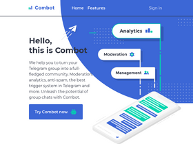 'combot.org' screenshot