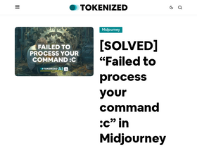 'tokenizedhq.com' screenshot