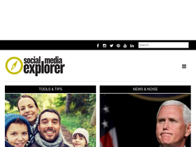 'socialmediaexplorer.com' screenshot